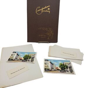 Vintage Correspondence Secretary Paper Postcards Souvenir Florida St Petersburg